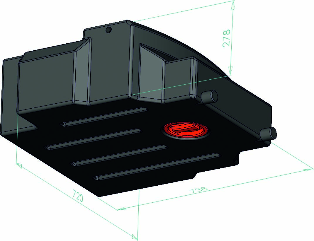 APLAST Abwassertank FT 90 l