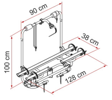Fiamma CARRY-BIKE XL A Pro 200 silber