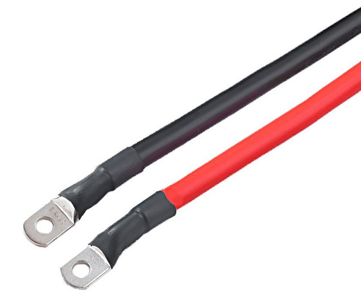 Votronic Hochstrom-Kabelsatz rot-schwarz 25mm² 1m