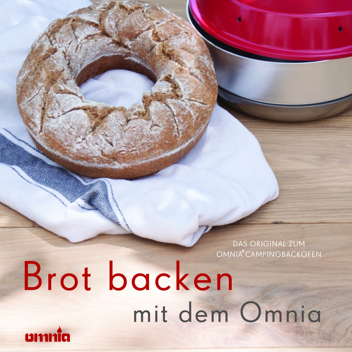 Omnia Kochbuch - Brot backen mit dem Omnia