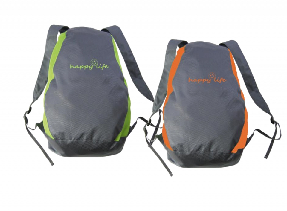 Faltbarer Rucksack orange