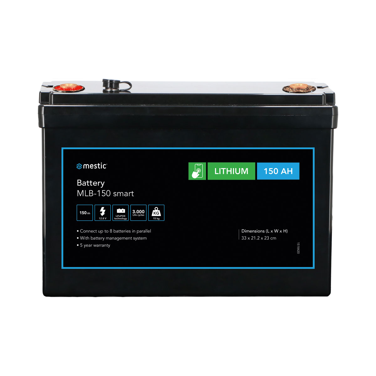 Mestic Lithium Batterie MLB-150 smart