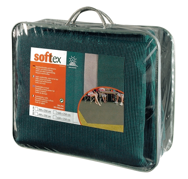 Zeltteppich SOFTTEX grün