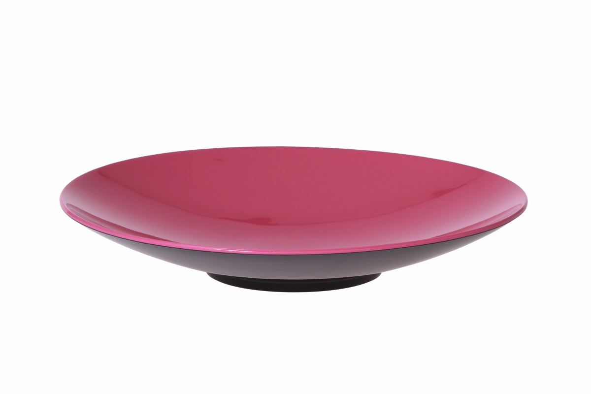 Gimex Pastateller grau-blackberry 23 cm Gimex Pastateller grau-blackberry 23 cm