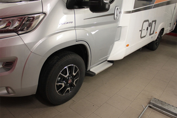 Freistufe Fiat Ducato silber