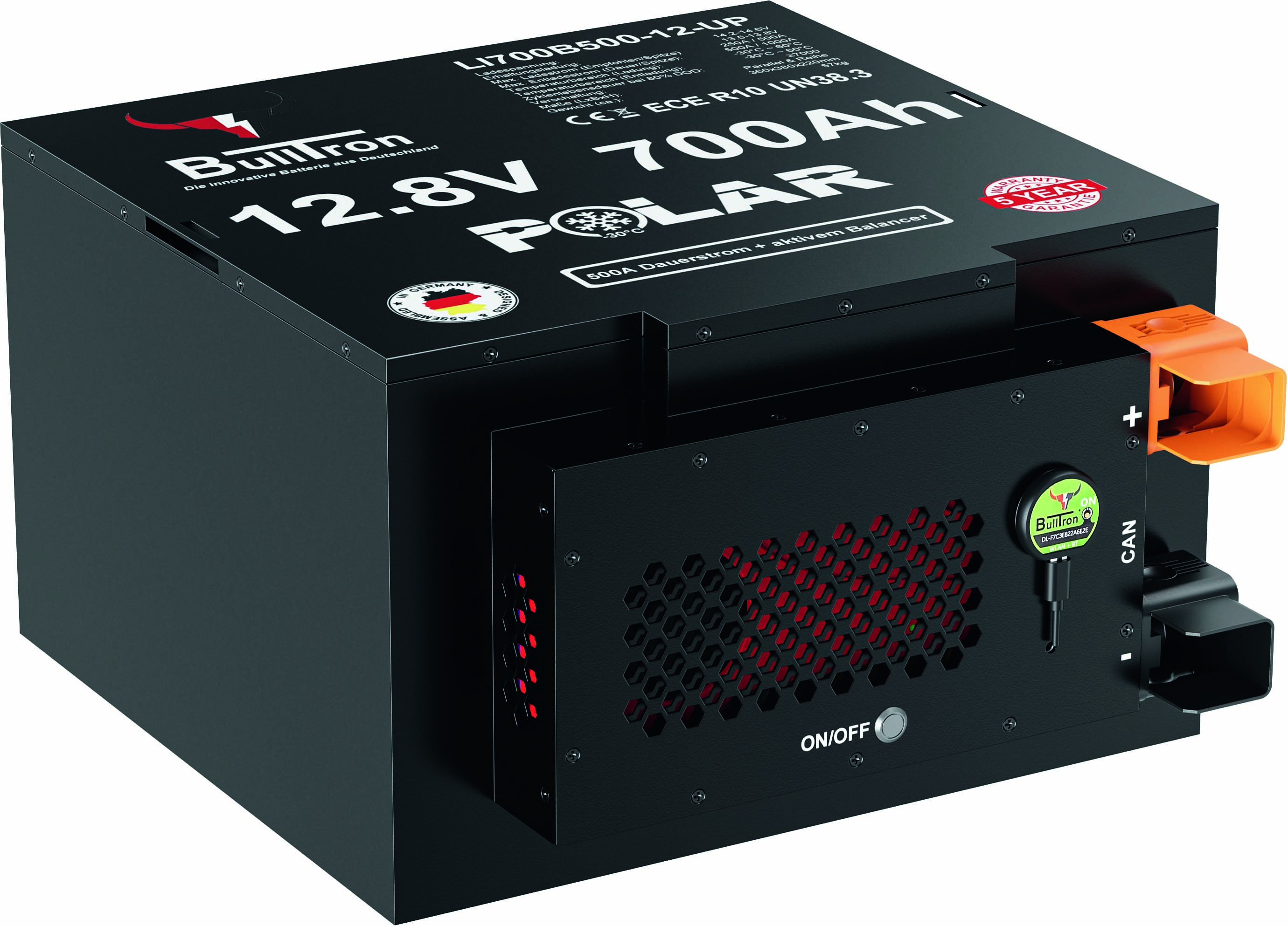 Bulltron Lithiumbatterie 700Ah Untersitz