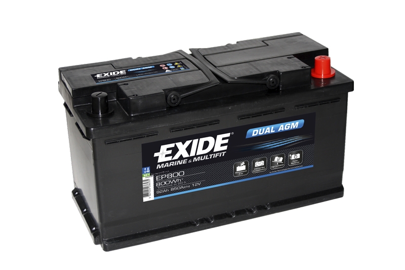 EXIDE Dual AGM EP 800