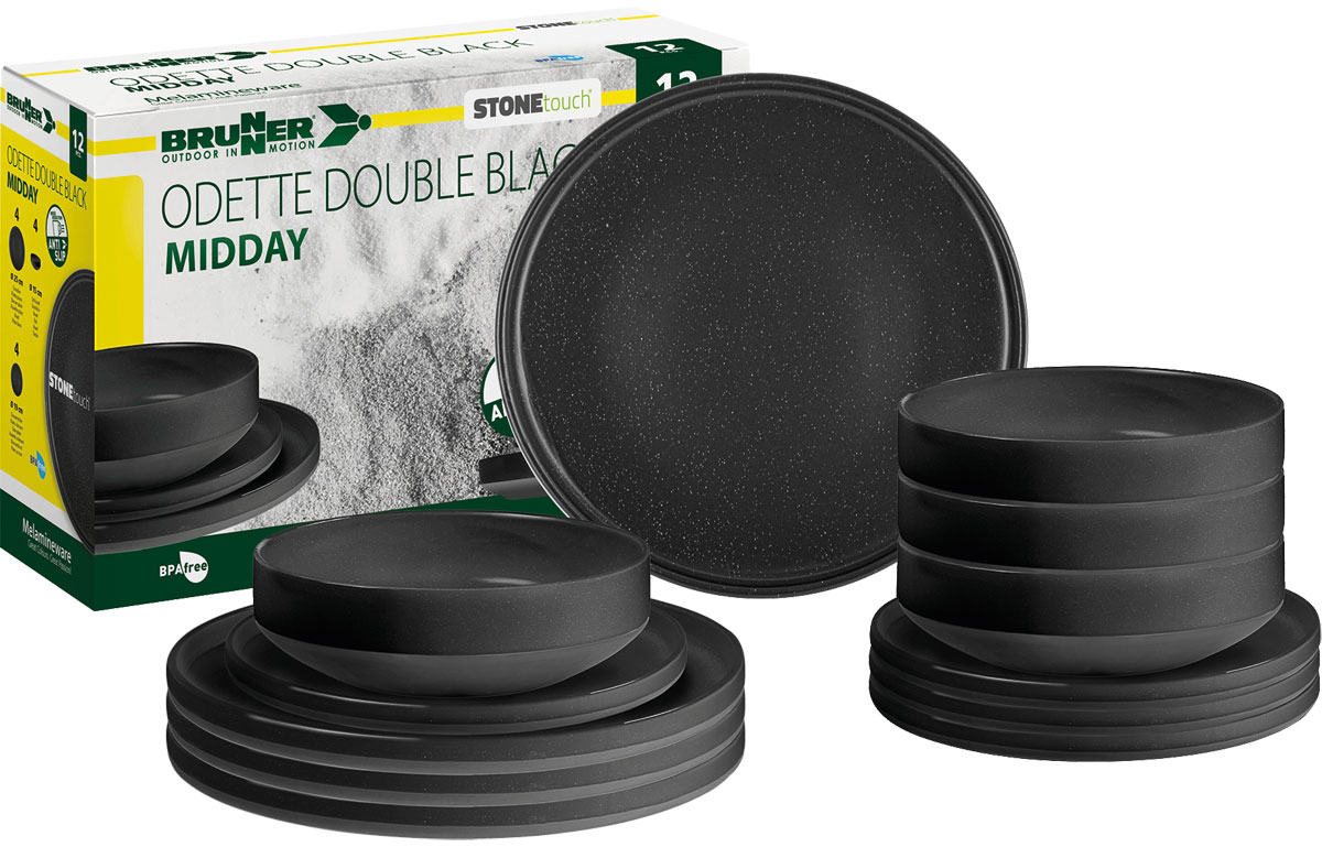 Brunner ODETTE DOUBLE BLACK Midday Set