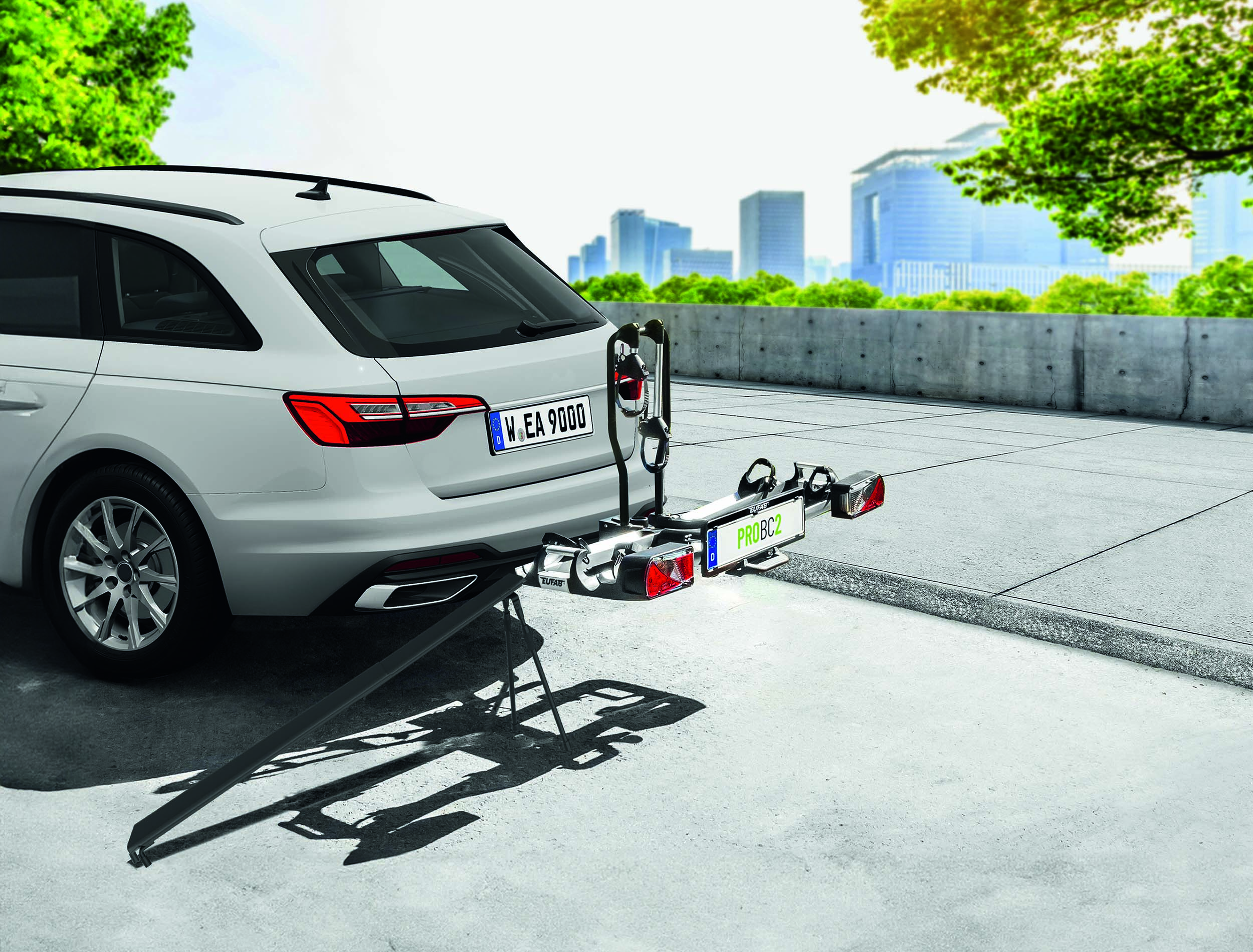 EUFAB Universal Auffahrschiene Fahrradträger