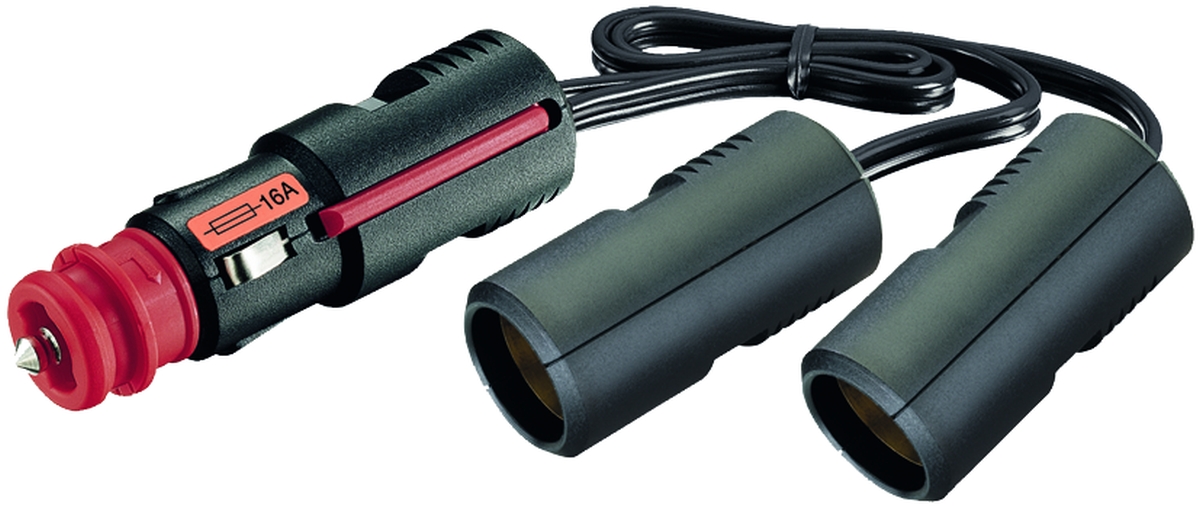 Kabel mit Zwillingskupplung, integrierte Sicherung