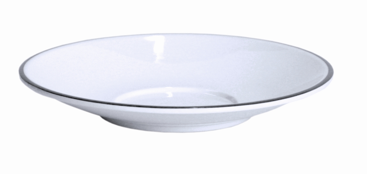 Gimex Untertasse LINEA schwarz Gimex Untertasse LINEA schwarz