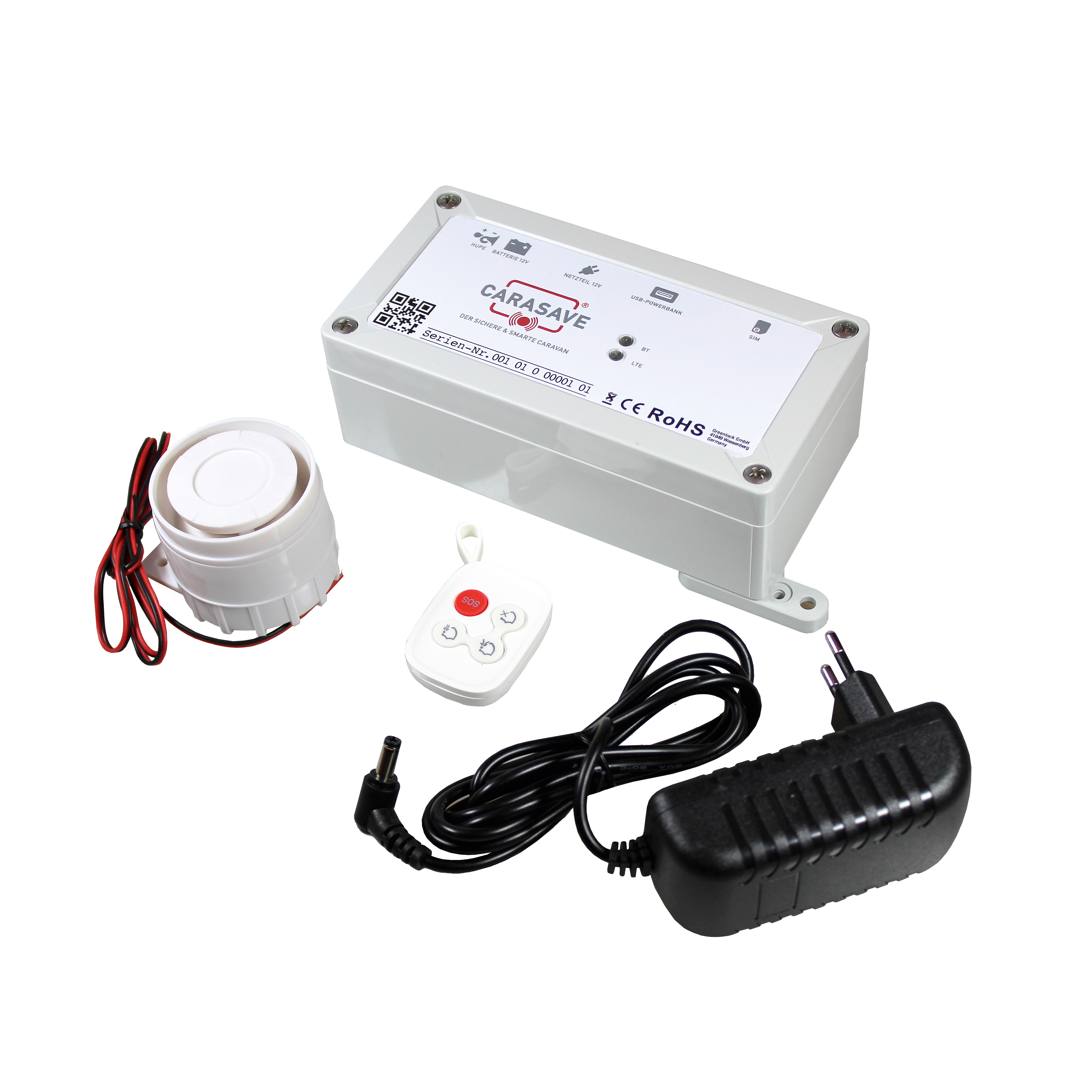 CARASAVE Alarmsystem Zentrale SDS01