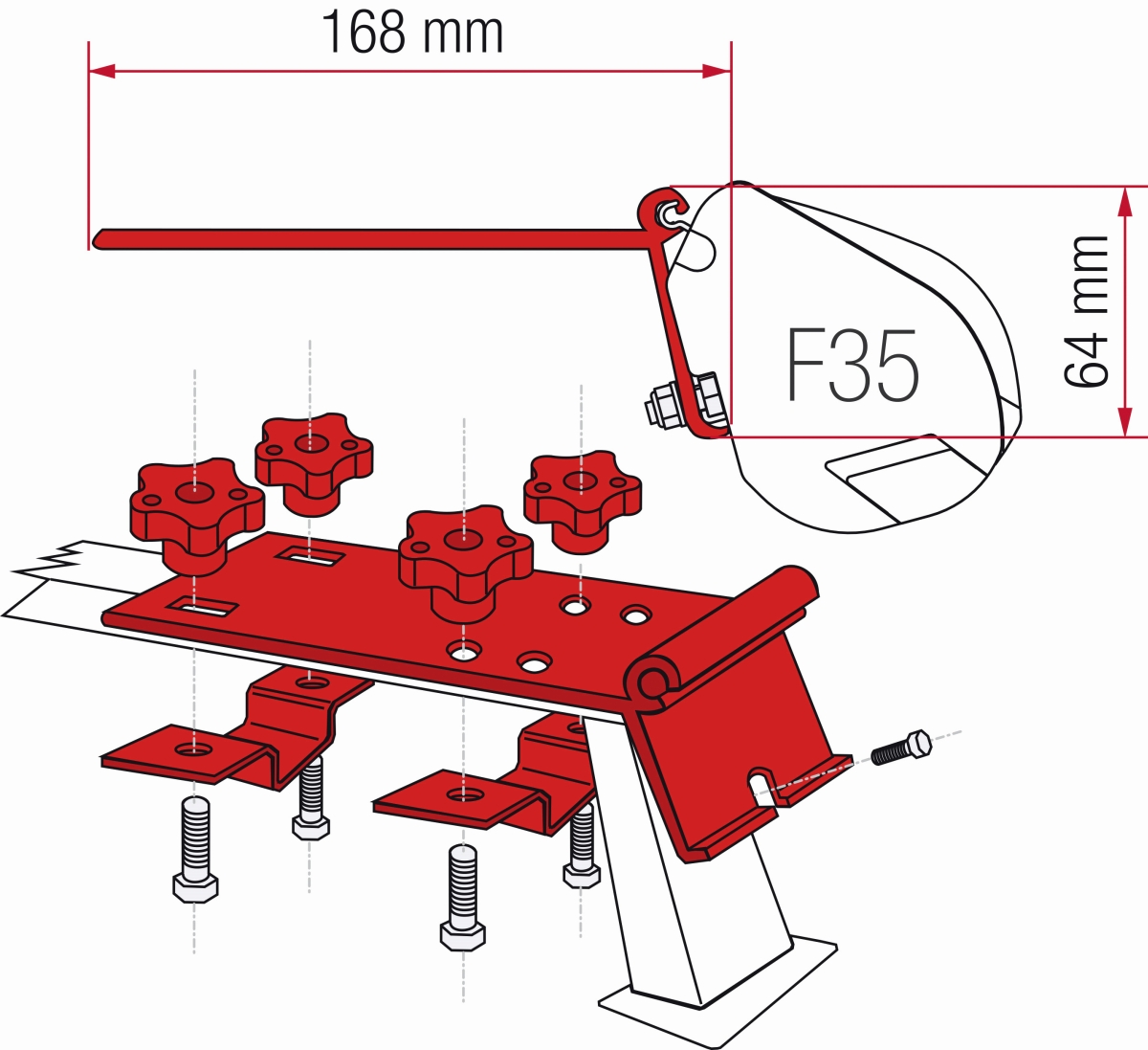 Fiamma Adapter F35 Kit Standard