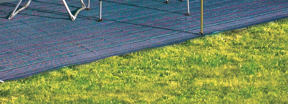 Zeltteppich EXCLUSIVE hellblau 250x300 cm