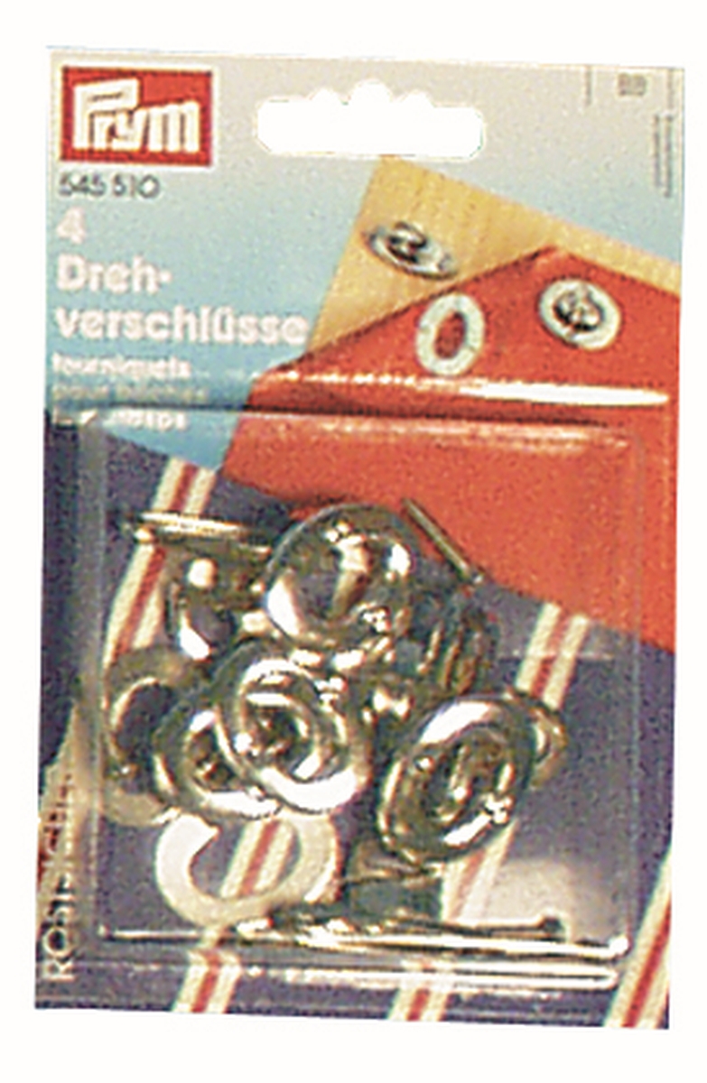 PRYM Nähfrei-Drehverschlüsse 4er Pack