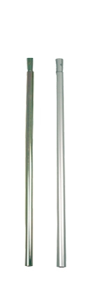 Gestänge-Zwischenstück Alu 80 cm, 28 mm Gestänge-Zwischenstück Alu 80 cm, 28 mm