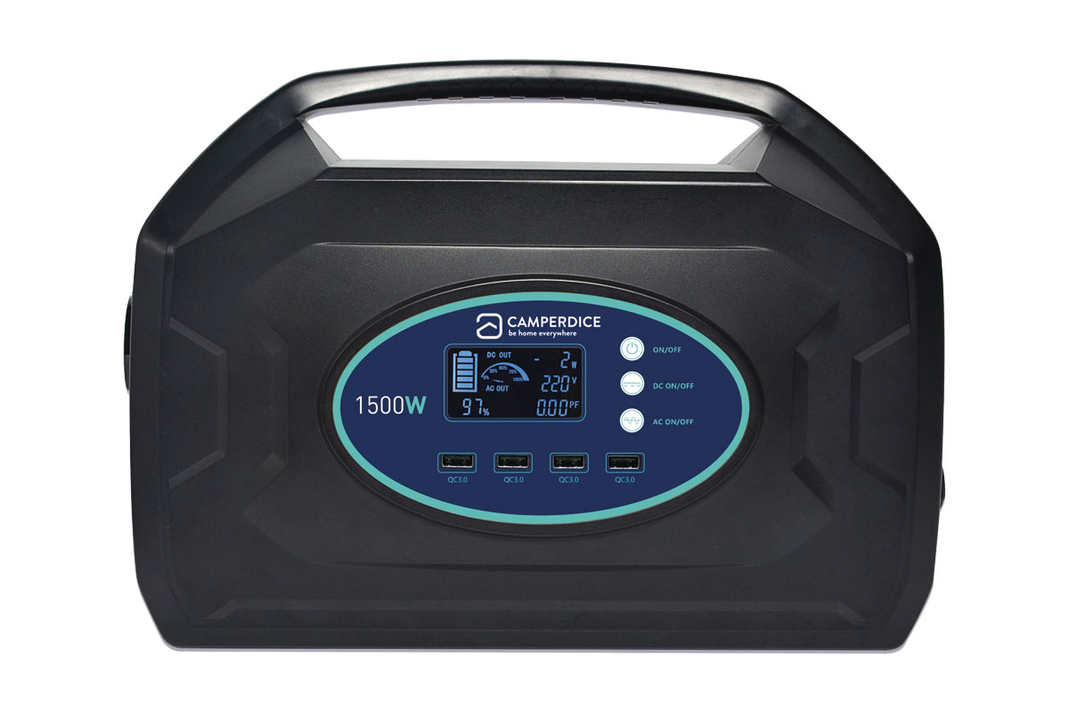CAMPERDICE Powerstation 1500W