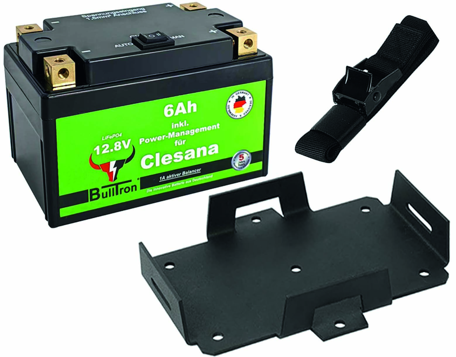 Bulltron Lithiumbatterie 6Ah ClesanaCPMK
