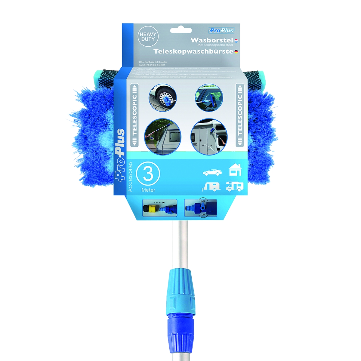 Teleskopwaschbürste Heavy Duty