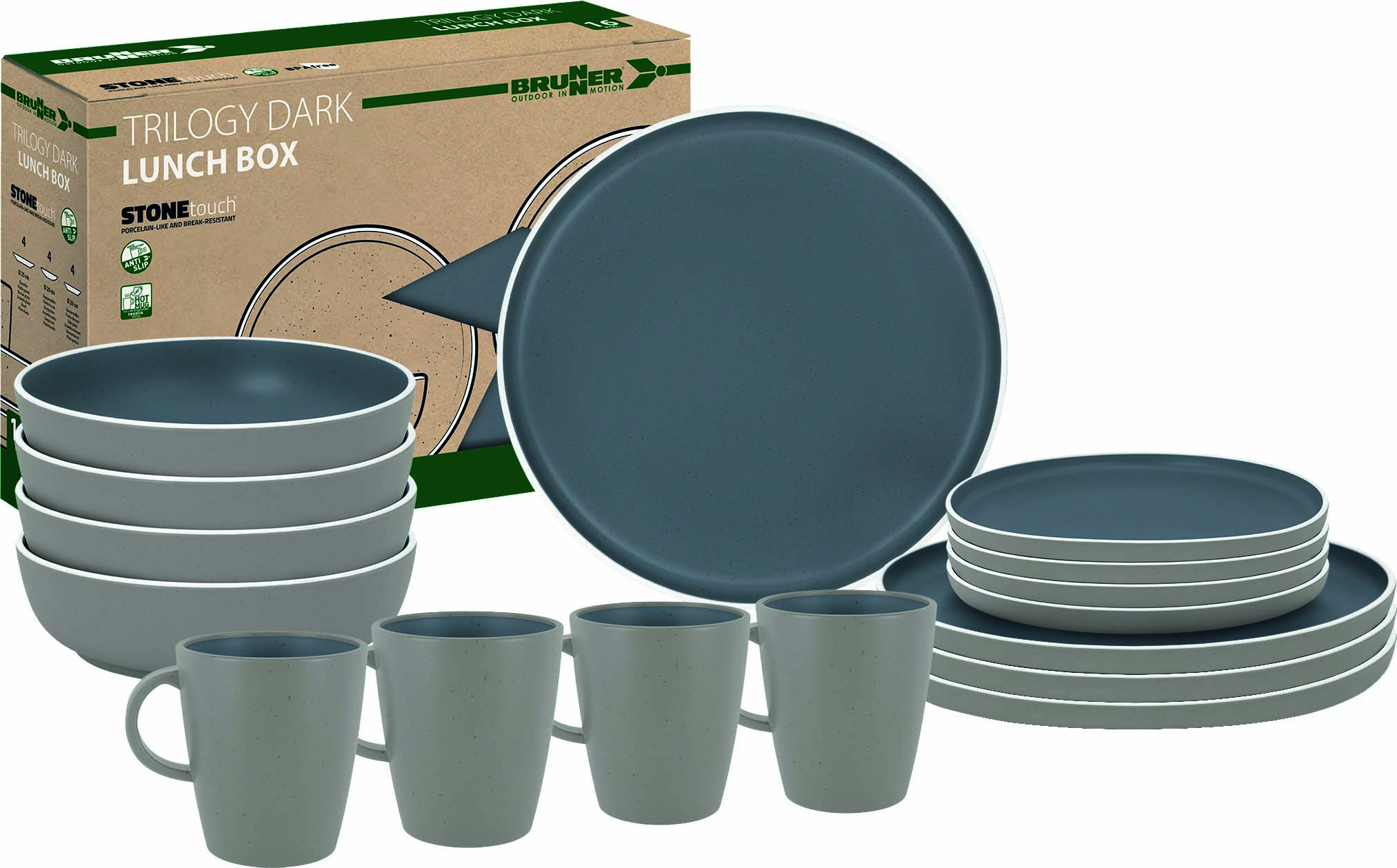 Brunner Lunch Box TRILOGY DARK