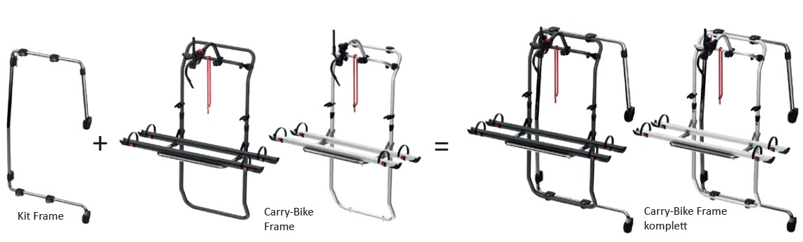 Fiamma CARRY-BIKE Frame Mod. 23 Deep Black