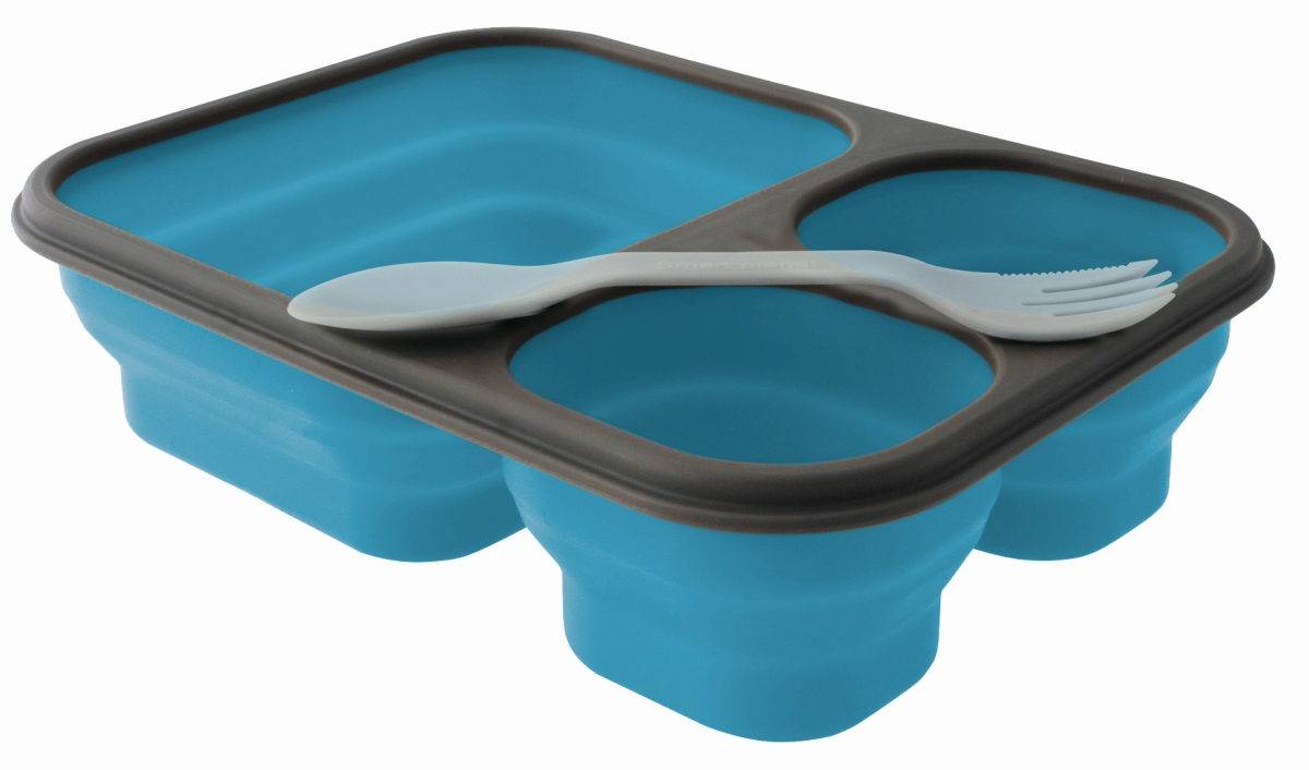 EuroTrail Faltbare Lunchbox L blau
