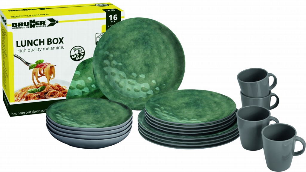 Brunner VENETIAN SEA GREEN Lunch Box