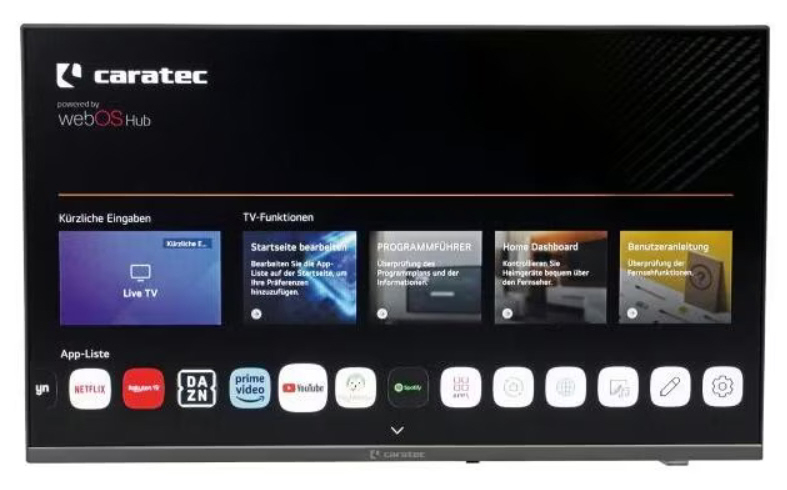 Caratec Vision Smart TV mit webOS