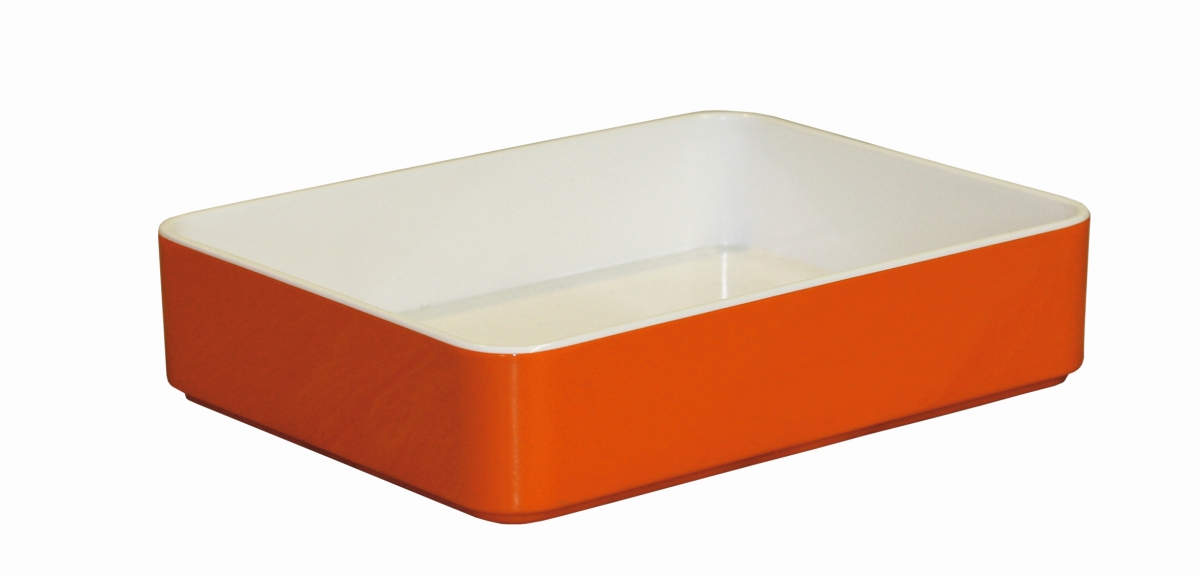 Gimex Stapeltablett orange 18 x 14 cm Gimex Stapeltablett orange 18 x 14 cm