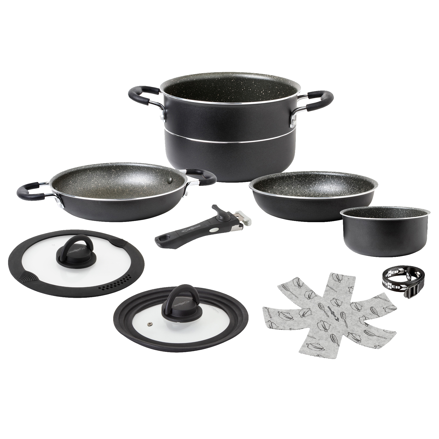 Brunner Topfset PIRATE Vacublock System Ø 24 Brunner Topfset PIRATE Vacublock System Ø 24