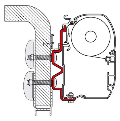 Fiamma HymerCamp Adapter 350 cm