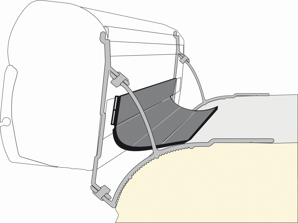 Fiamma Kit RAIN GUARD Van Abdichtgummi Fiamma Kit RAIN GUARD Van Abdichtgummi