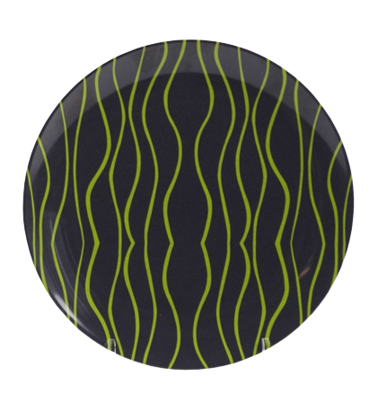 Gimex Dessertteller grau-lime 21 cm Gimex Dessertteller grau-lime 21 cm