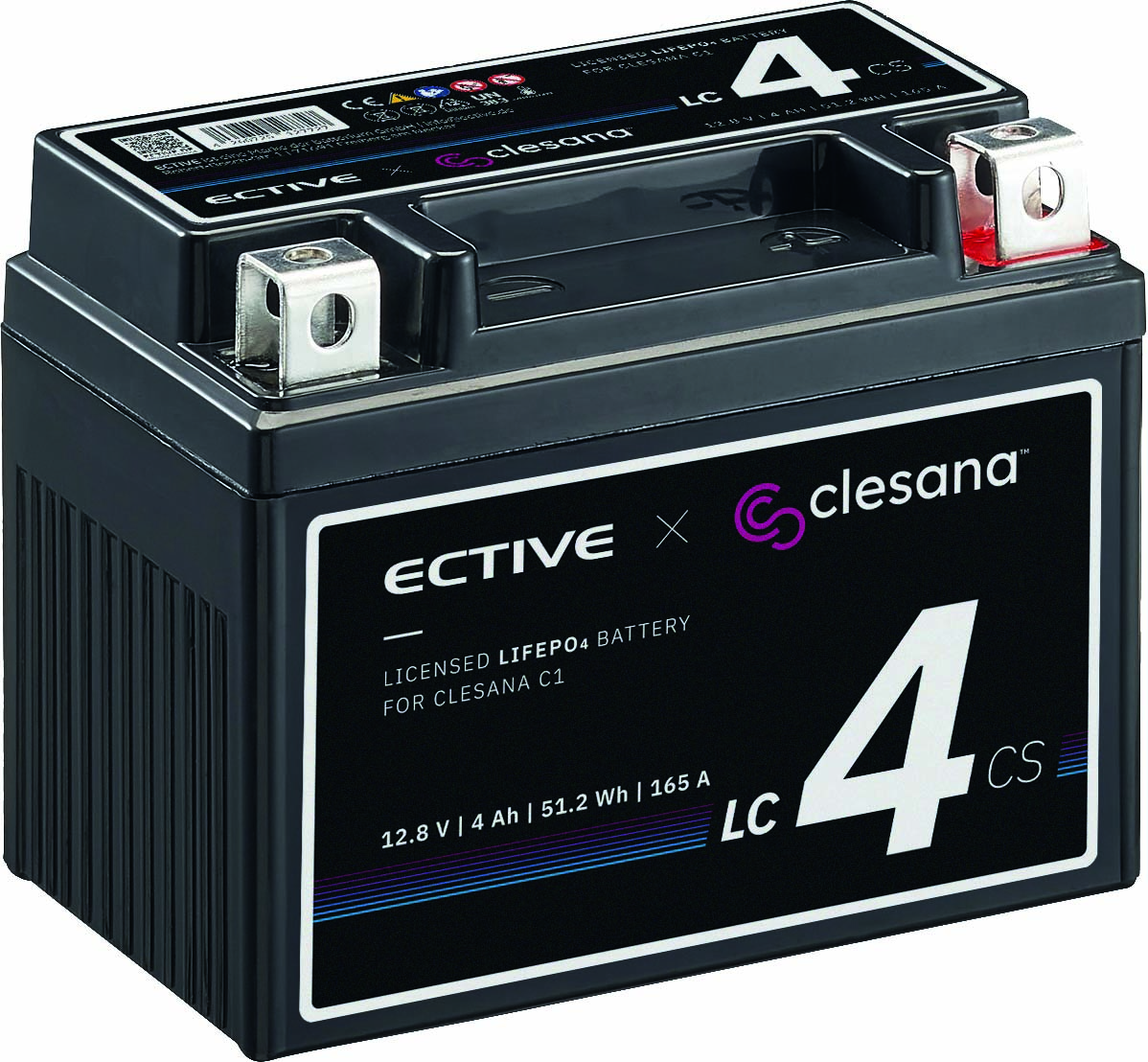 Clesana ECTIVE LC 4CS 4 LiFePO4-Batterie