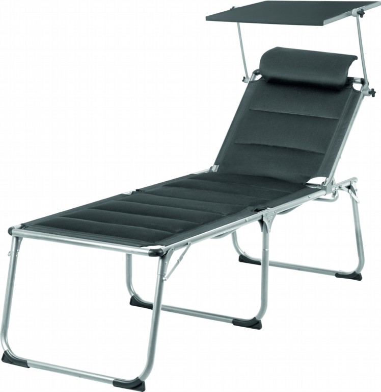 Brunner Sonnenliege MARBELLA HIGH H2L Anthrazit