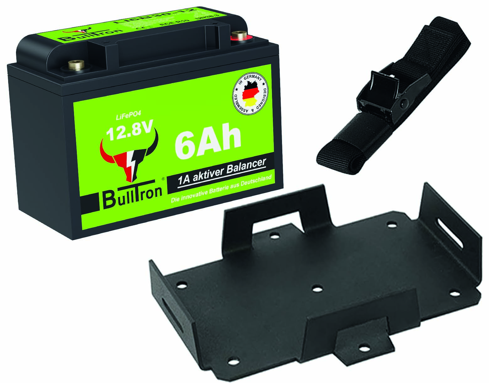 Lithiumbatterie Bulltron 6Ah Clesana