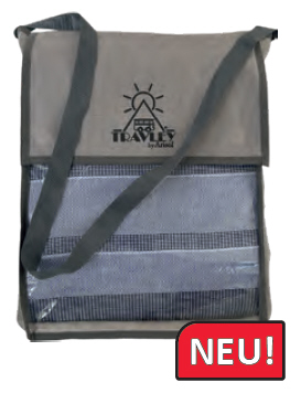 Zeltteppich TRAVLEY grau 250 x 260 cm