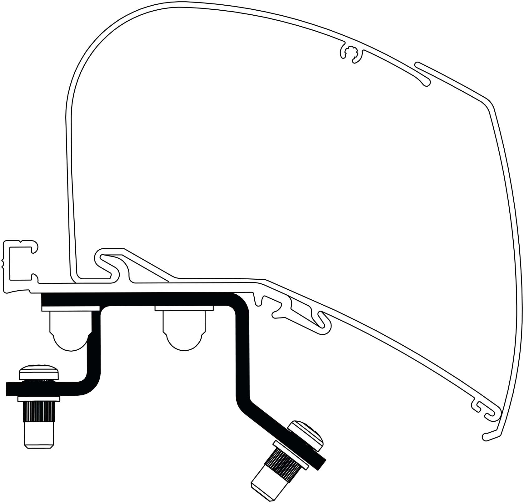 Thule Adapter Renault Master 2024 L3H2