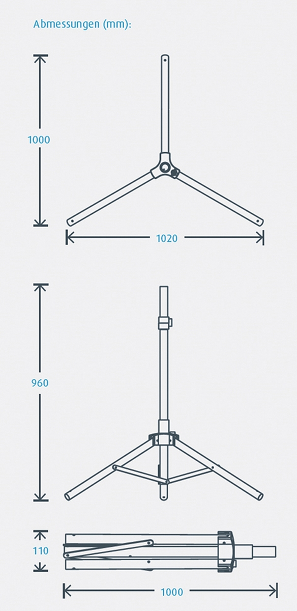 MAXVIEW Sat-Stativ Classic