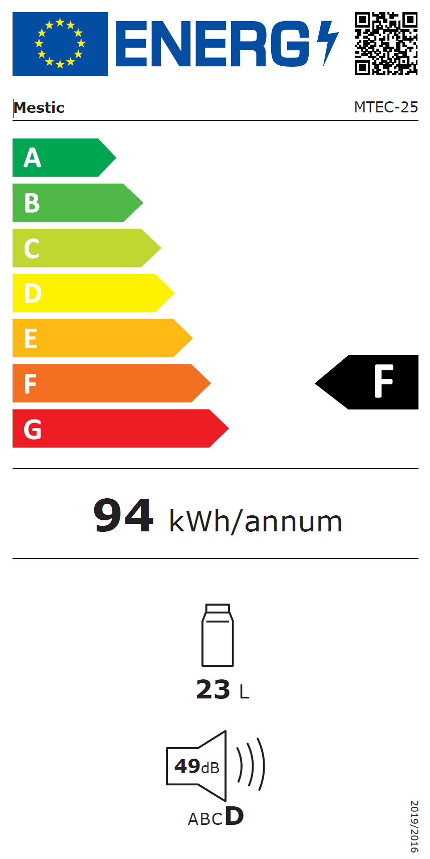 mestic Kühlbox MTEC-25 AC-DC